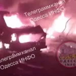 Нічний удар по Одесі: горять будинки й парковка, є постраждалі