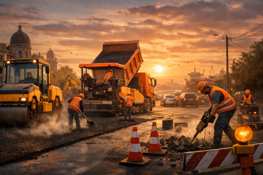 Які вулиці в Одесі ремонтуватимуть 4 квітня: повний перелік