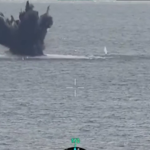 Українські ВМС потопили ворожий катер, який наближався до одного з одеських портів