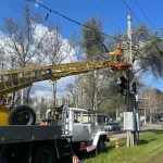 На 4-й станції Великого Фонтану в Одесі встановили сучасний світлофор — дивіться фото