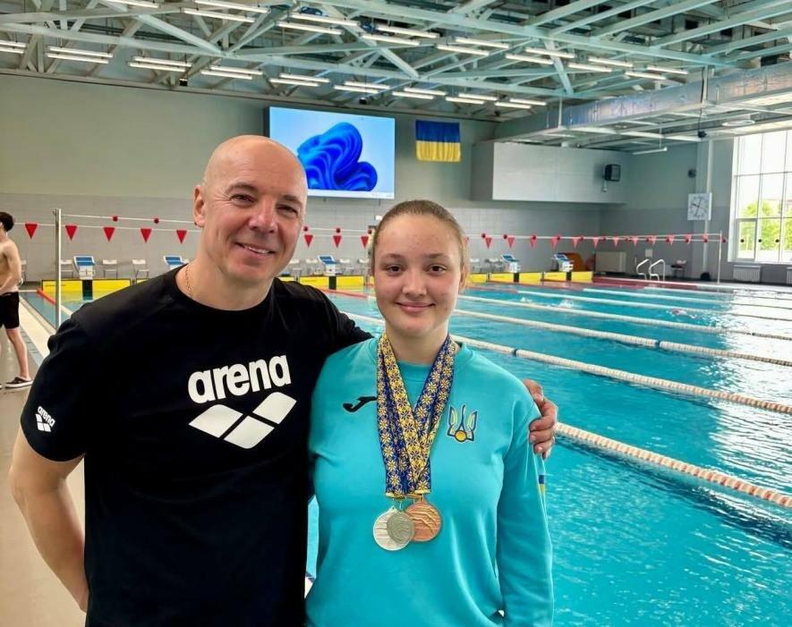Одеська плавчиня здобула призове місце на чемпіонаті України з плавання в Полтаві