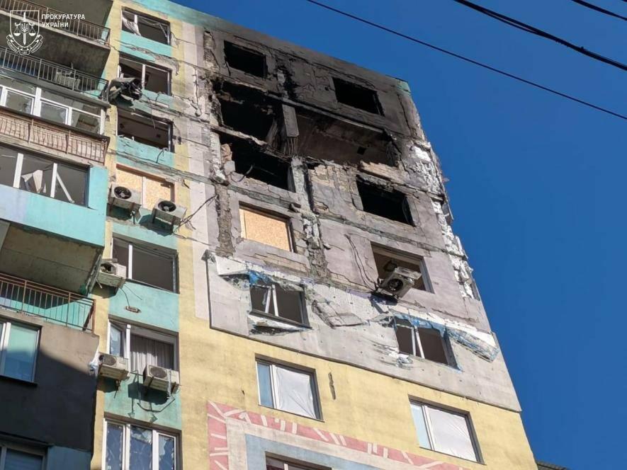 Нічна атака в Одесі: двоє постраждалих, ще 25 осіб отримали психологічну допомогу