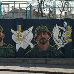 В Одесі відкрили мурал пам’яті морських піхотинців, загиблих на півдні