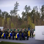 На Одещині провели в останню путь вісім невпізнаних захисників на меморіальному кладовищі