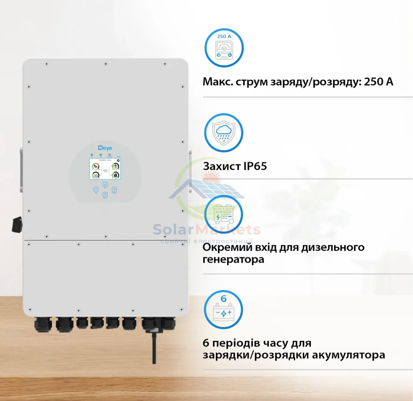 DEYE 12 кВт: гібридний інвертор для тих, кому мало «просто не вимикатись»