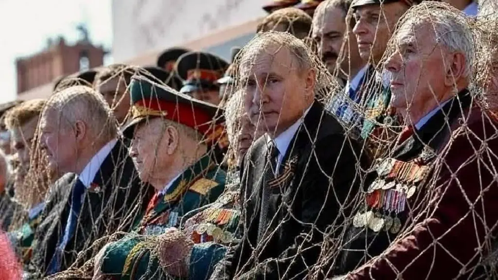 Одеська дотепність: як Путін нібито боротиметься з дронами на параді без техніки
