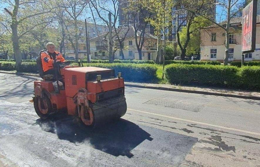 Мерія оприлюднила дані про кількість відремонтованих доріг в Одесі з початку року