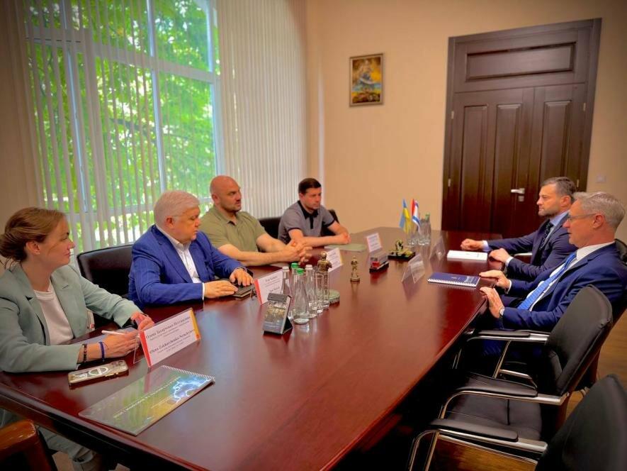 Посол Ізраїлю в Україні Міхаель Бродський здійснив візит до Одеси