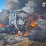Удар росіян по півдню Одещини: бензовози в полум’ї, є жертви серед мирних — ФОТО