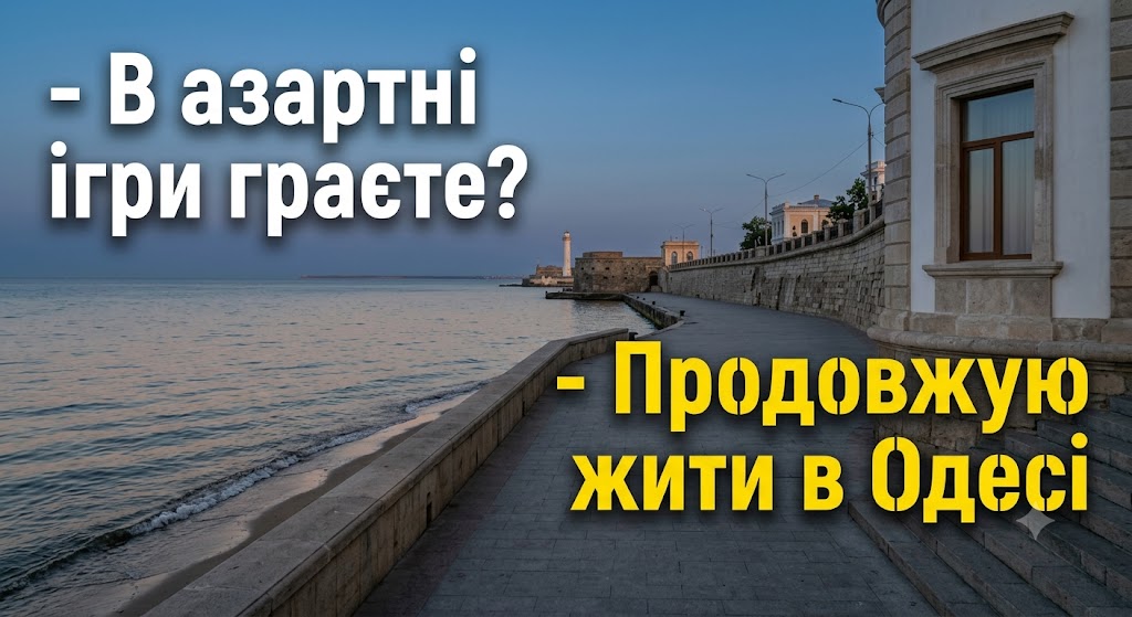 Одеський гумор: поки чекаєш кращих часів, прогавиш усе літо
