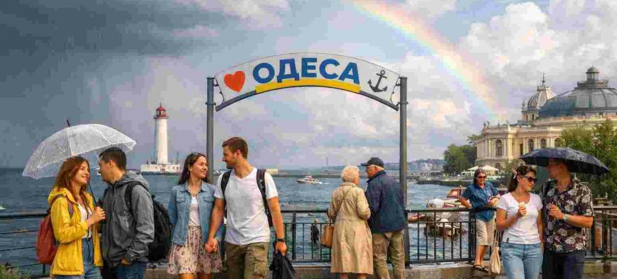 8 липня в Одесі очікуються дощі й перепади температури