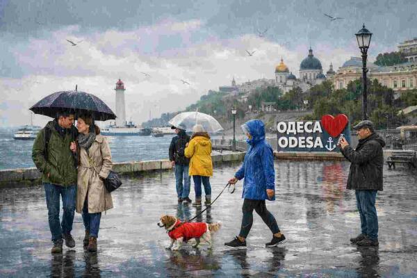 13 липня в Одесі: дощі та похолодання