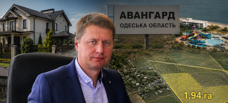 Вілли, гектари землі та впливові контакти: розслідування майна очільника Авангарда на Одещині