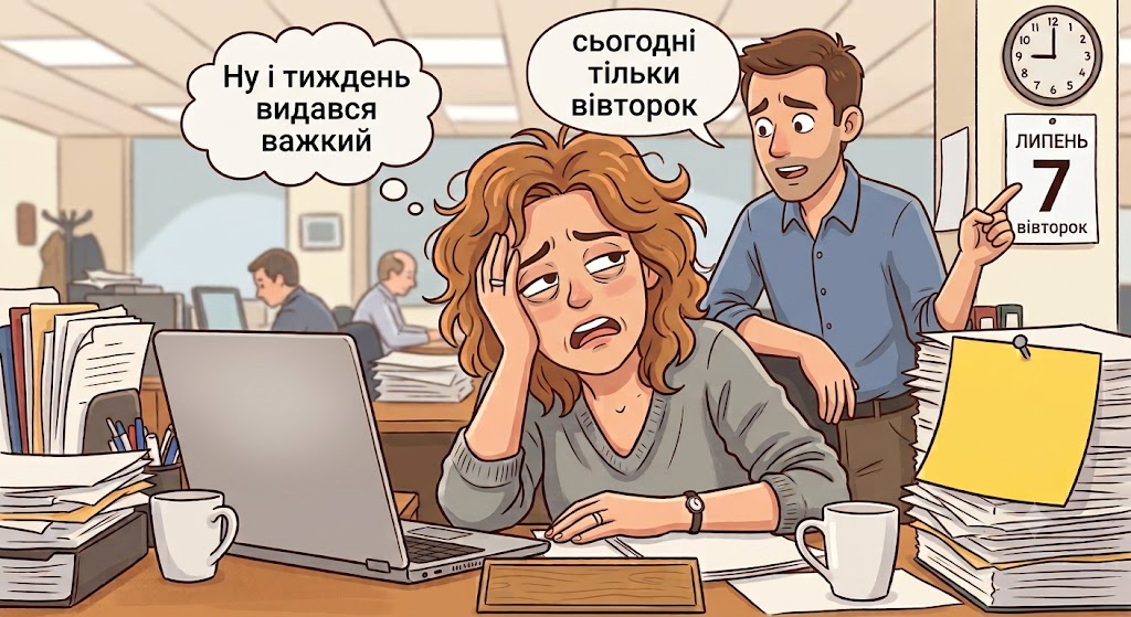 Одеський гумор — до вихідних ще далеко, але поскаржитися вже можна