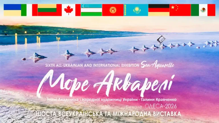 Ювілейне «Море акварелі» відкривають в Одесі — виставці супроводжує розкішний каталог (фото)