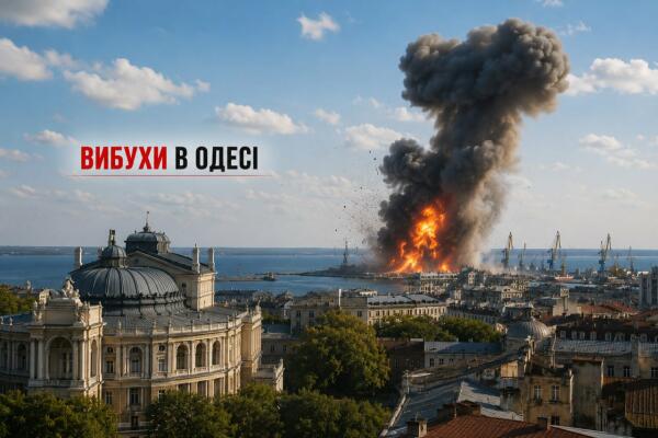 Ракетні удари по Одесі: у місті чути вибухи