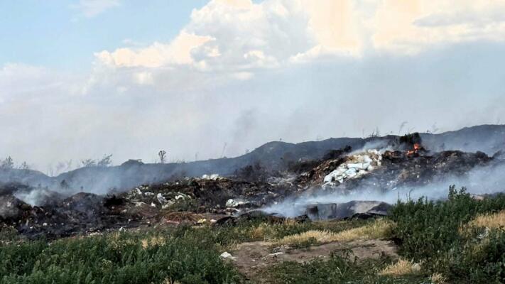 Поблизу Одеси вогонь на сміттєзвалищі ледь не знищив ліси й посіви