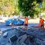 На проспекті Лесі Українки в Одесі замінюють тротуарне покриття — де тривають роботи (фото)