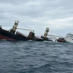 Одеські пляжі під загрозою через затонуле судно зі сотнями тонн пального