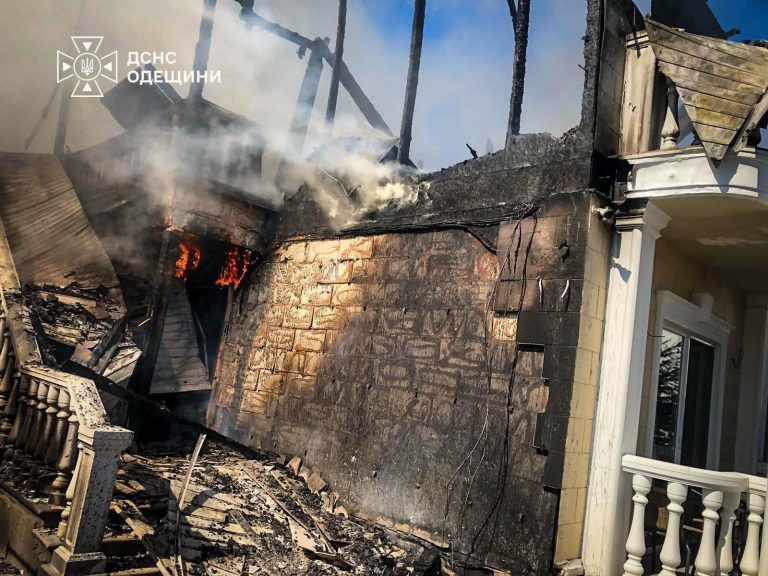 Потужна пожежа на узбережжі: в Одеській області полум’я охопило 400 м²