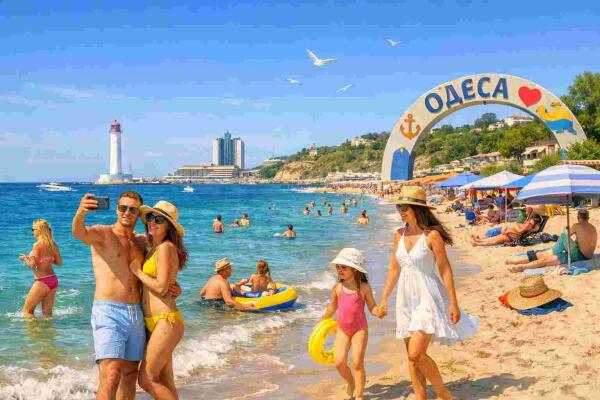 В Одесі 1 серпня — спекотний день під ясним небом