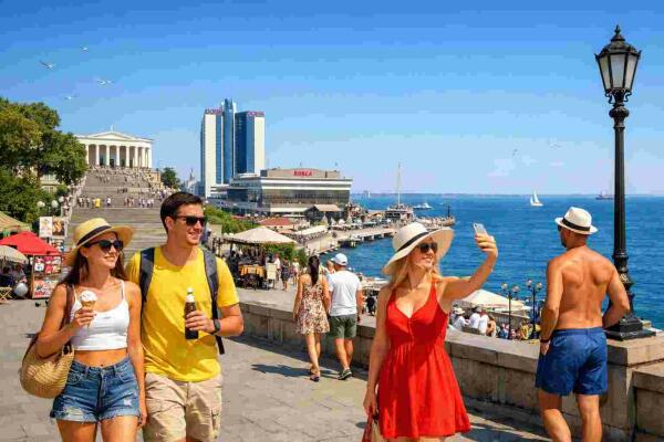 6 серпня в Одесі — спекотна погода та безхмарне небо