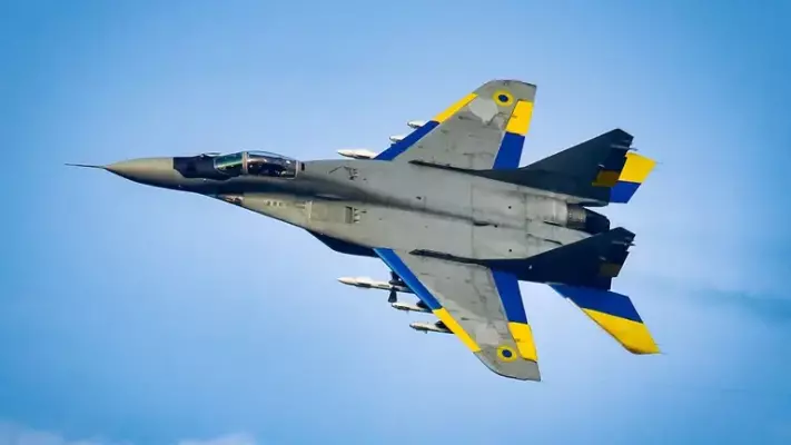 Під час бойового завдання на Одещині втрачено МіГ-29, пілот успішно катапультувався