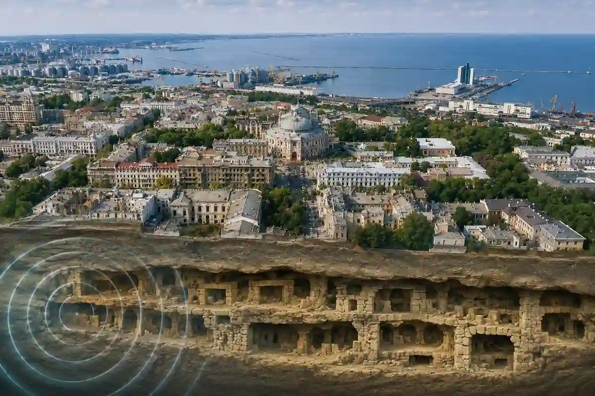 Одеса над катакомбами: підземні порожнини й інші чинники, що роблять місто вразливим до землетрусу (ВІДЕО)