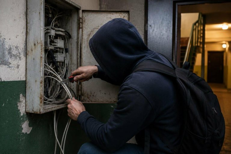В Одесі чоловік із ножем позбавляв будинки інтернет‑зв’язку