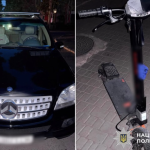 В Одесі 16-річного хлопця госпіталізували після зіткнення електросамоката з авто