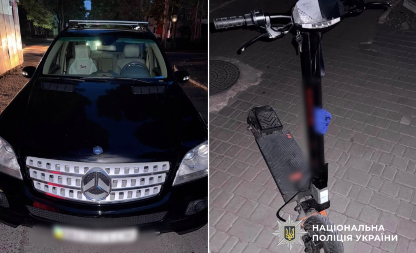 В Одесі 16-річного хлопця госпіталізували після зіткнення електросамоката з авто