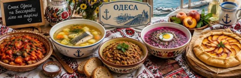 П’ятірка літніх смаків одесько-бессарабської кухні, які варто скуштувати в сезон овочів, риби й фруктів