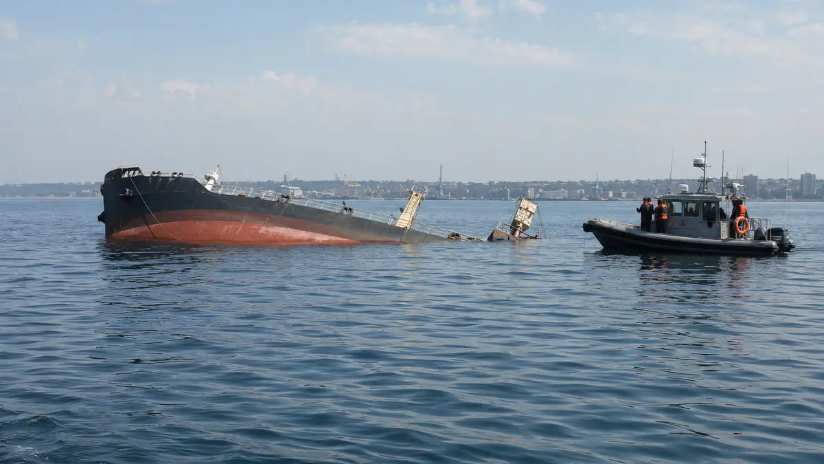 Біля Одеси Чорне море перетворюється на могилу кораблів — скільки суден уже затонуло