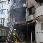 Пожежа в Одесі: полум’я з кафе на 15-поверхівці охопило балкони
