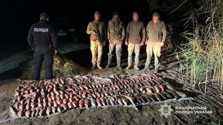 На Одещині викрили браконьєра з 15 сітками та уловом на сотні тисяч