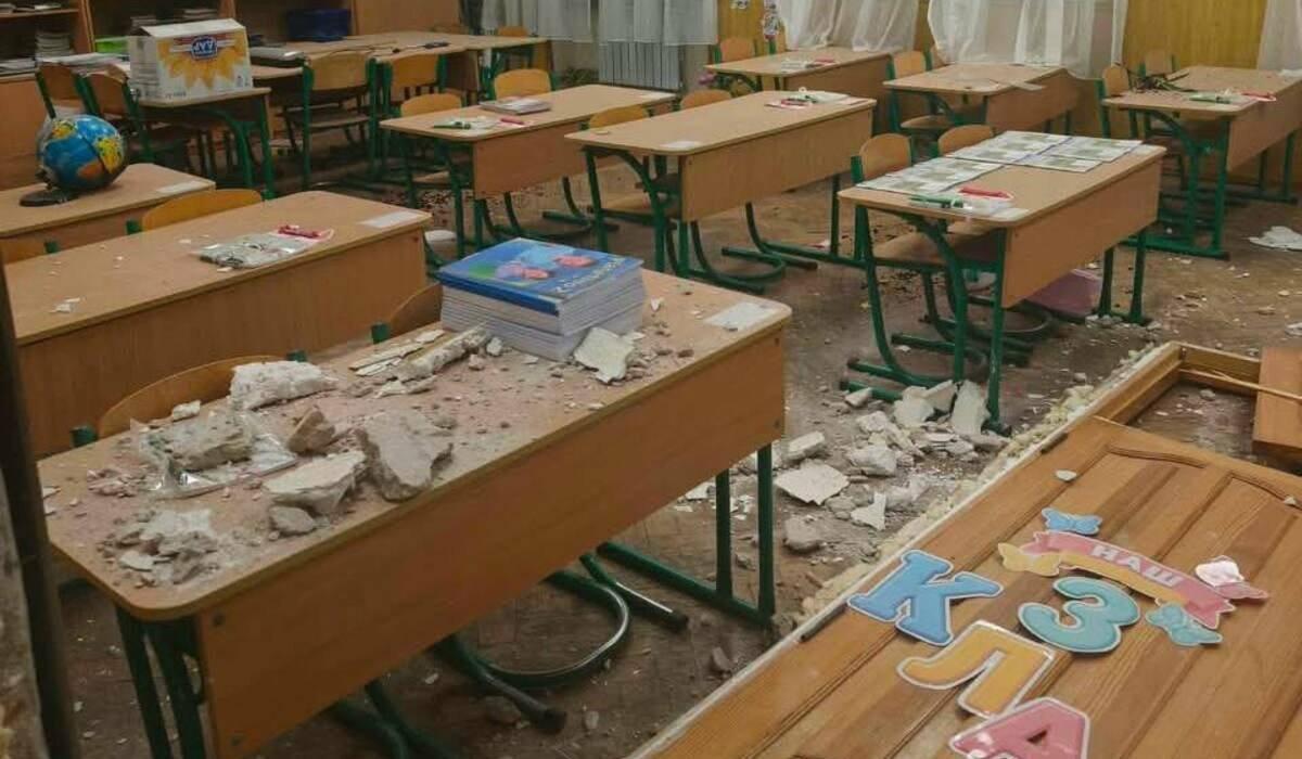 В Одесі внаслідок ударів росіян пошкоджено два навчальні заклади — учнів переводять на дистанційне навчання