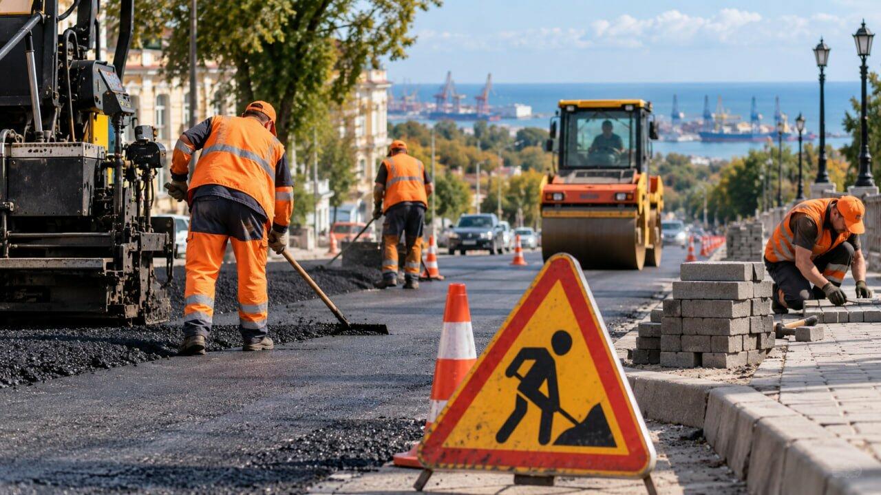 Куди 15 вересня виїдуть комунальники в Одесі — ремонти доріг і тротуарів