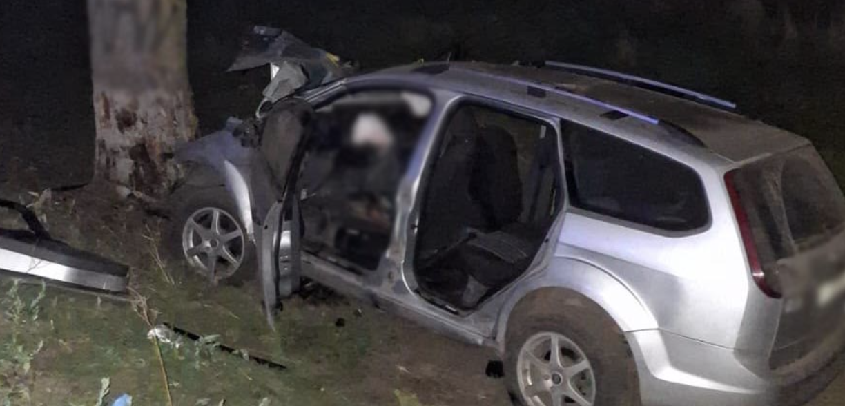 На Одещині троє чоловіків загинули, коли авто в’їхало в дерево