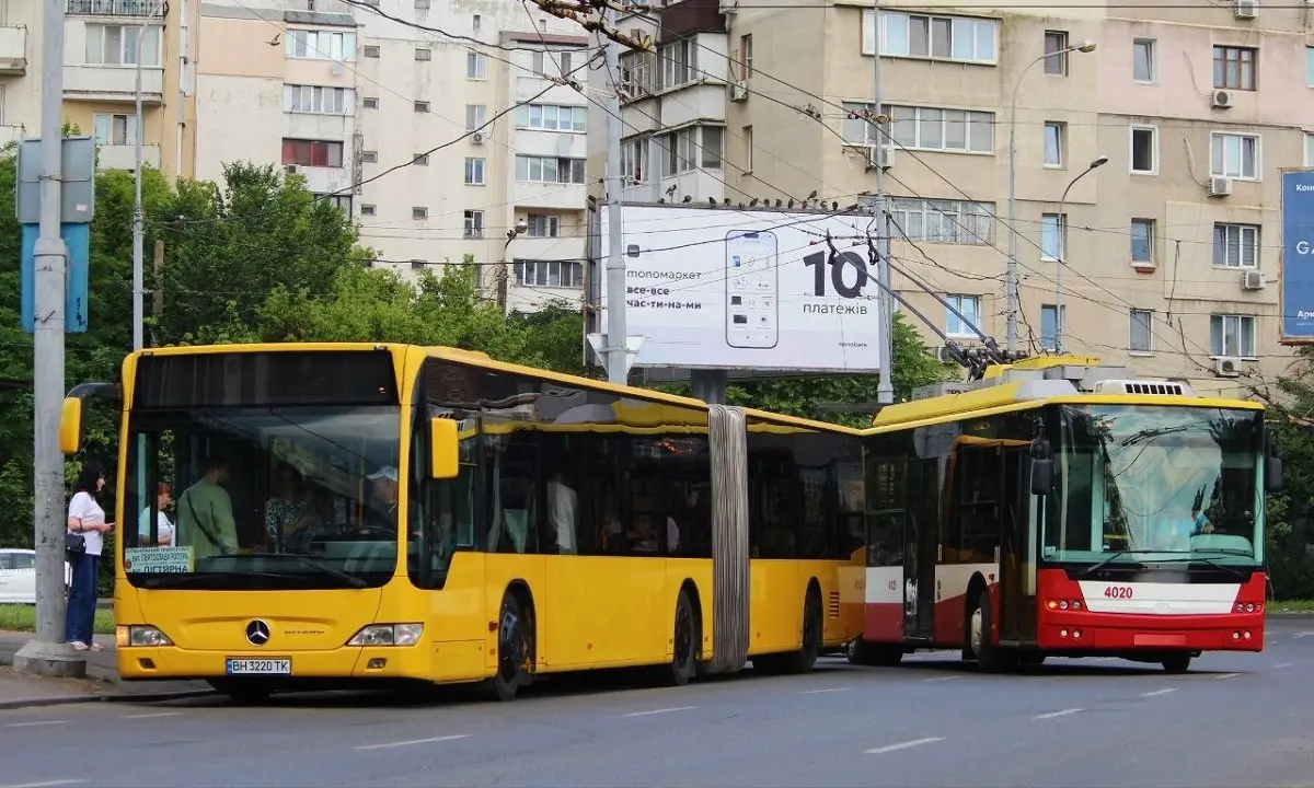 В Одесі 3 вересня трамваї й тролейбуси не курсуватимуть — розклад автобусів