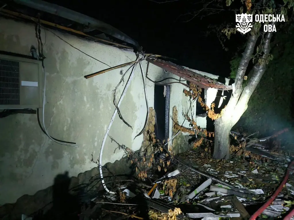 Наслідки нічного обстрілу бази відпочинку на півдні області