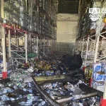 Нічний удар по Одесі: пошкоджено склад із продуктами, на півдні області постраждали бази відпочинку (фото)