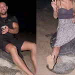 В Омані винесли вирок одеським туристам, які сіли на черепаху заради фото