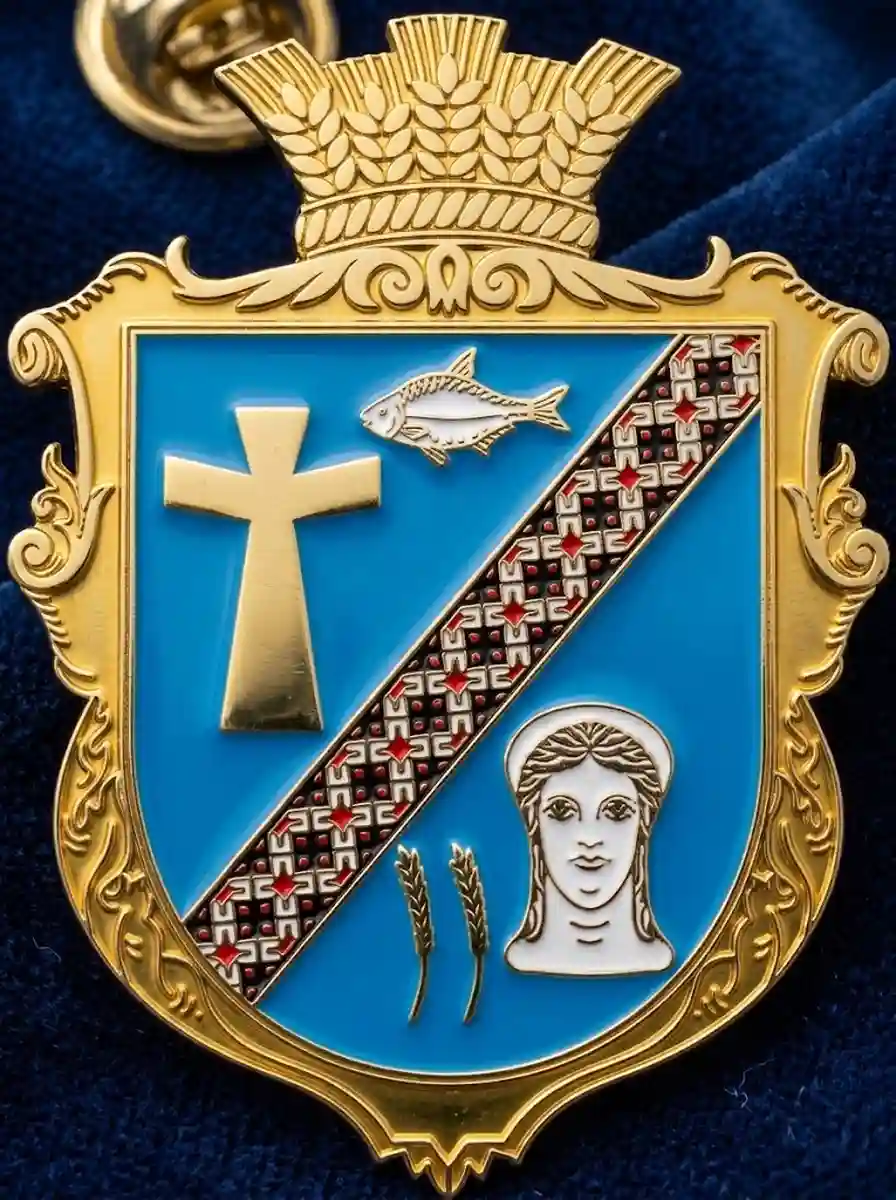 Герб села Роксолани