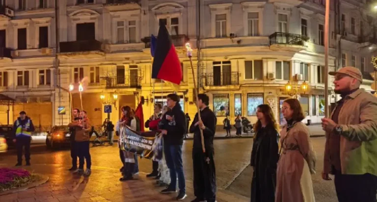 В Одесі масово вшанували річницю створення УПА ходою