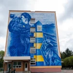 В одеському місті реалізують неординарний настінний розпис на відзнаку морського флоту України — який образ з'явиться на фасаді