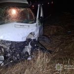 На дорозі між Одесою та Рені мікроавтобус зіткнувся з легковим автомобілем, в результаті чого постраждало шість осіб