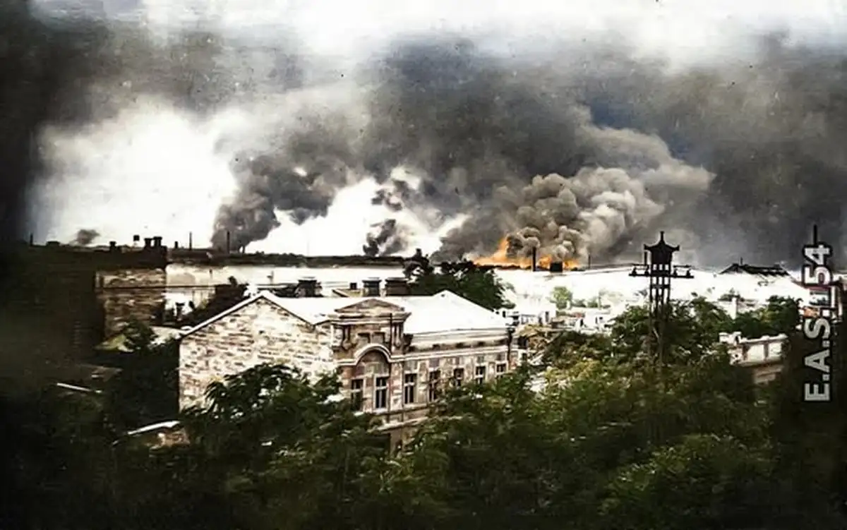 Вибух на артилерійських складах в Одесі у 1918 році