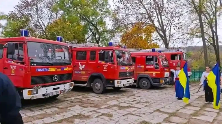 Німеччина передала Одеській області півдюжину спеціалізованих транспортних засобів для трьох громад