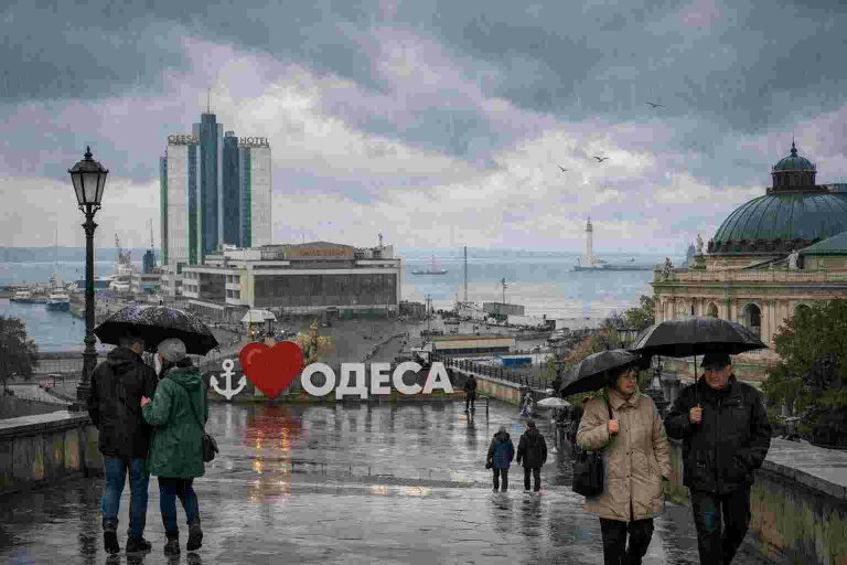 18 жовтня в портовому місті на узбережжі Чорного моря очікуються опади й похолодання