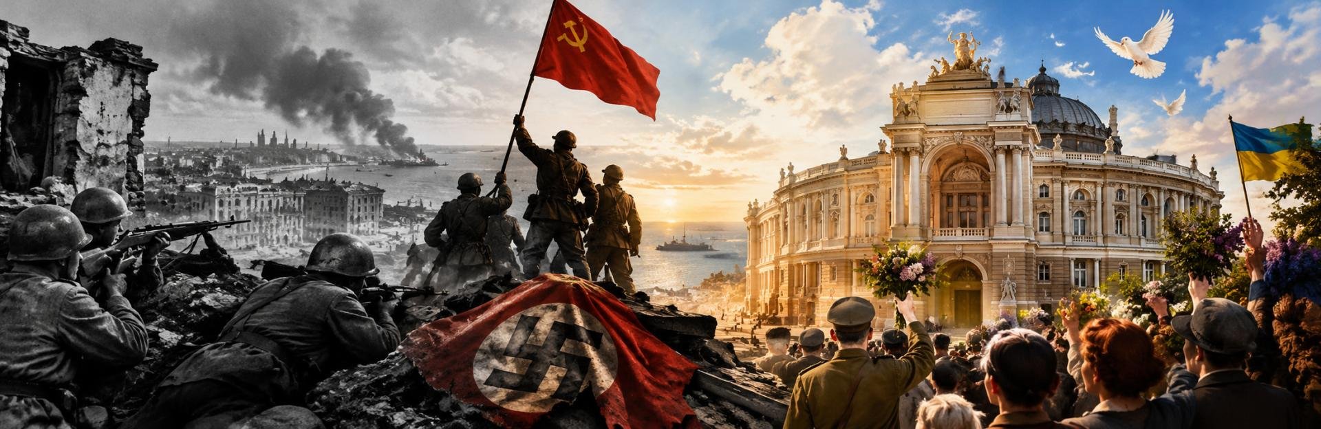 Коли з України витіснили фашистських загарбників — як Одеса витримала 73 дні опору